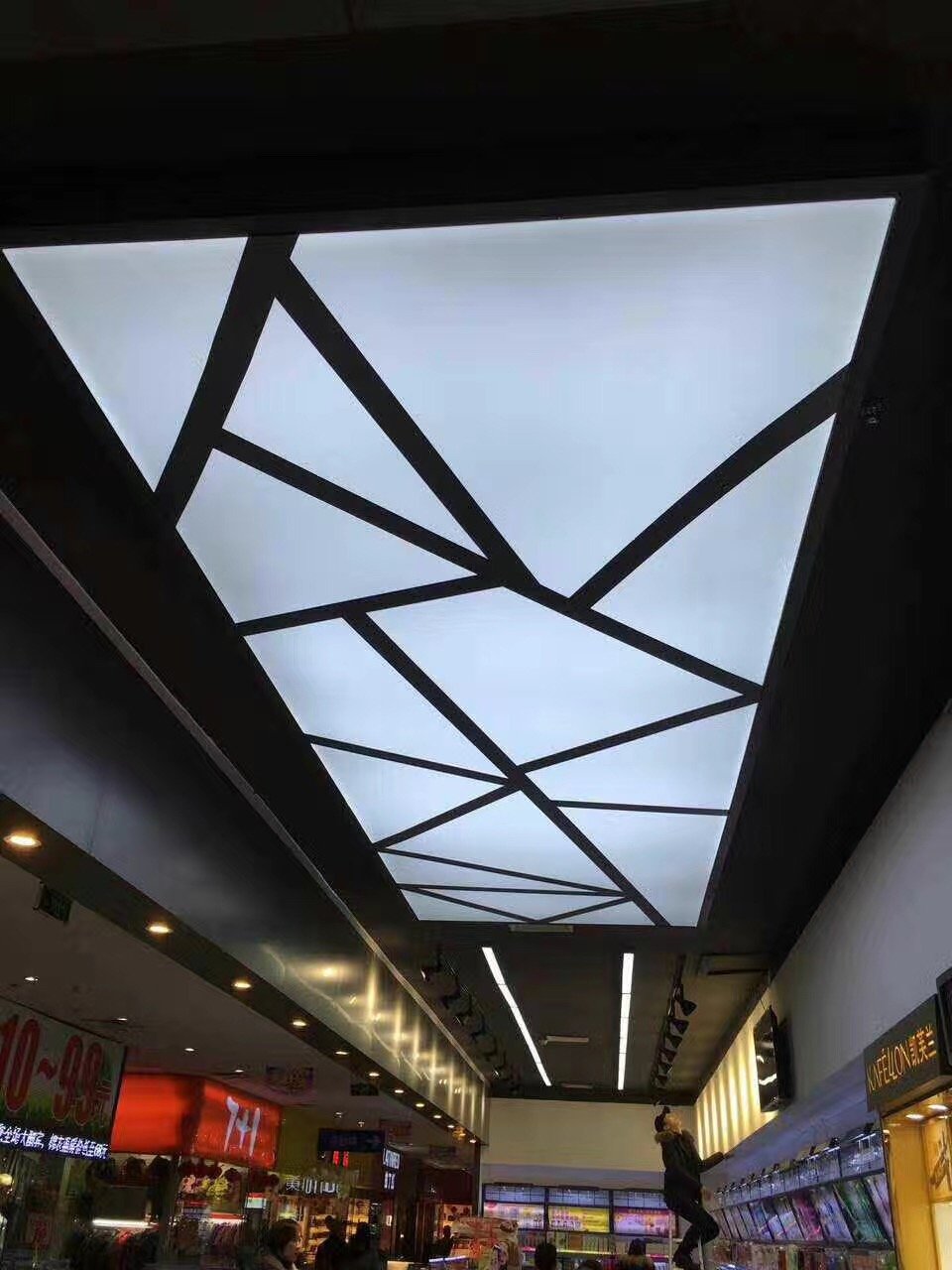 Translucent Grid Image